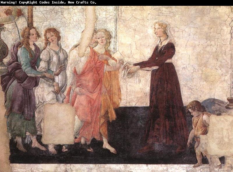 BOTTICELLI, Sandro Allegoric Painting (from Villa Lemmi) d